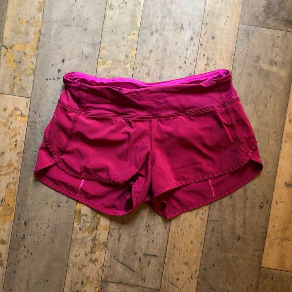 Lululemon run speed shorts